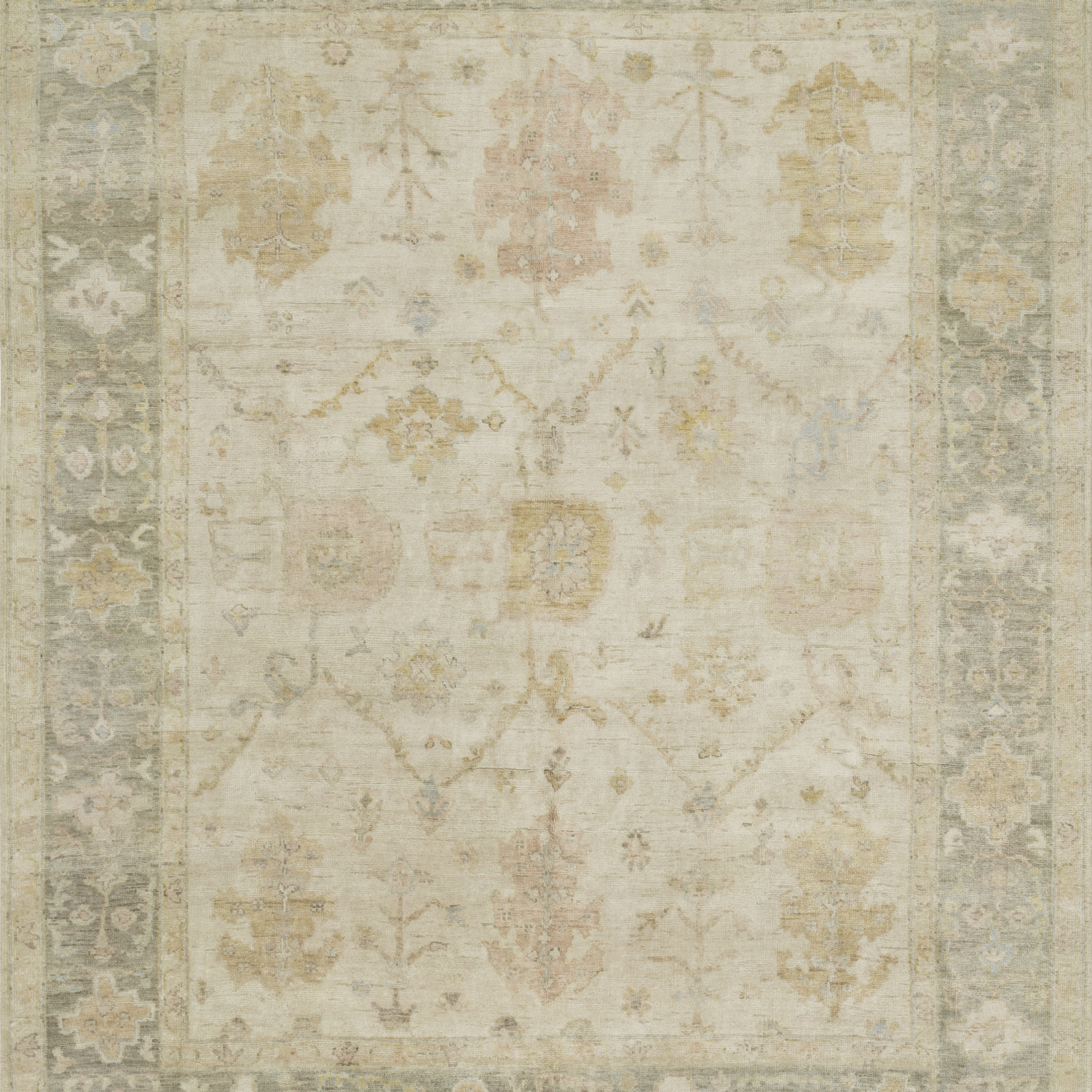 Vincent Hand Knotted Rug in Stone/Storm - Urban Natural Home Furnishings