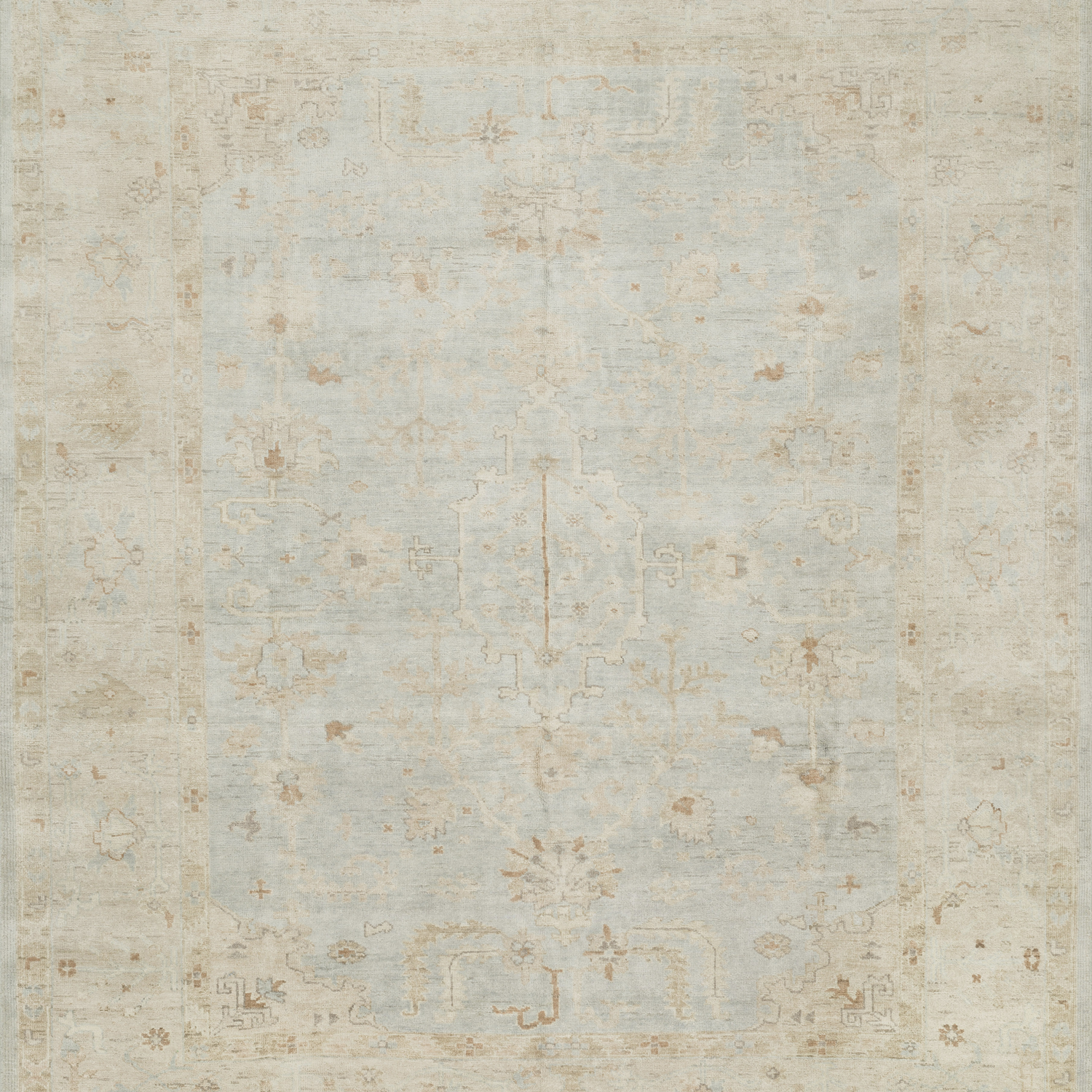 Vincent Hand Knotted Rug in Mist/Stone - Urban Natural Home Furnishings