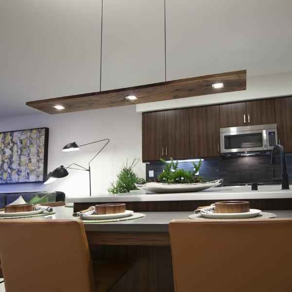 Vix Linear Pendant by Cerno